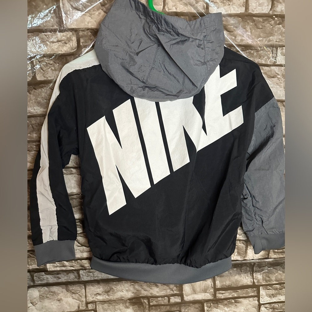Nike Kids Zip Up Hoodie Windbreaker Size Medium - Picture 7 of 7